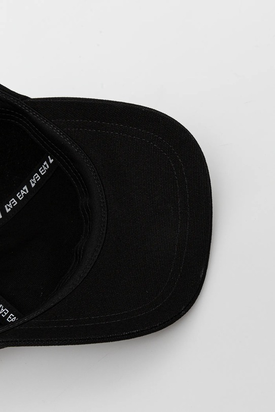 Бавовняна бейсболка EA7 Emporio Armani чорний AF13009.7W000327