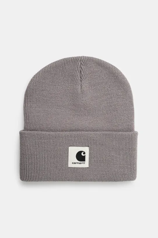 Σκούφος Carhartt WIP Ashley Beanie απλικέ γκρί I034850.2LRXX