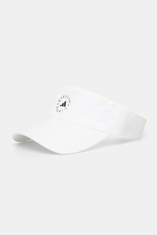 adidas by Stella McCartney sapca cozoroc Planet friendly alb JJ1005
