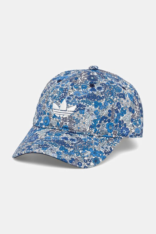 Bavlnená šiltovka adidas Originals Liberty bavlna modrá JD0999