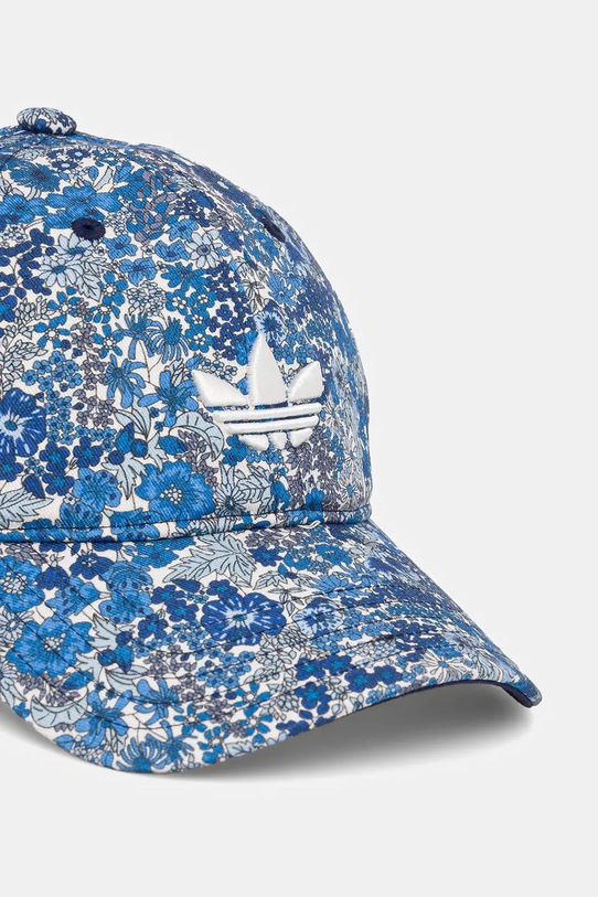 adidas Originals czapka z daszkiem bawełniana Liberty JD0999 niebieski SS25