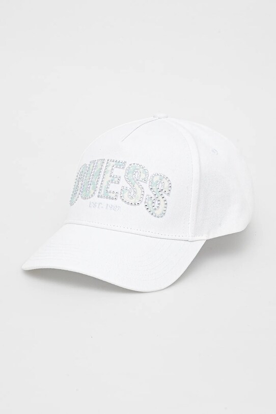 Guess baseball sapka INES apró mintás fehér W5GZ15.WEGD0
