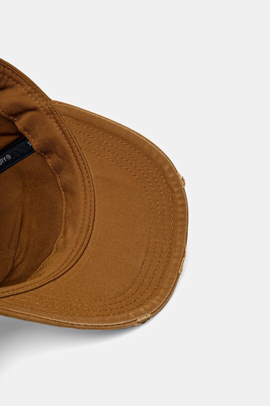 Superdry berretto da baseball in cotone marrone W9010177A.8MA