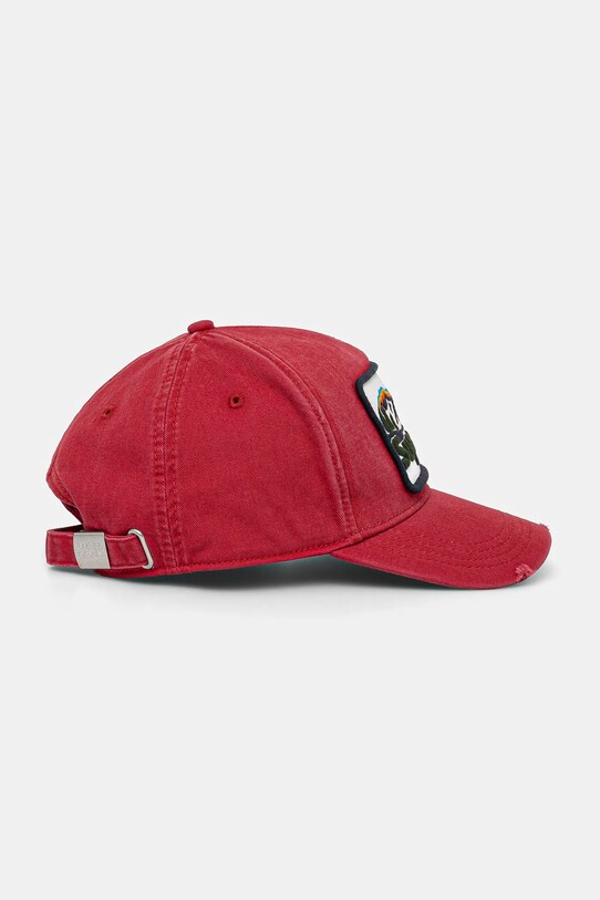 Accesorii Superdry șapcă de baseball din denim W9010177A.C2G rosu
