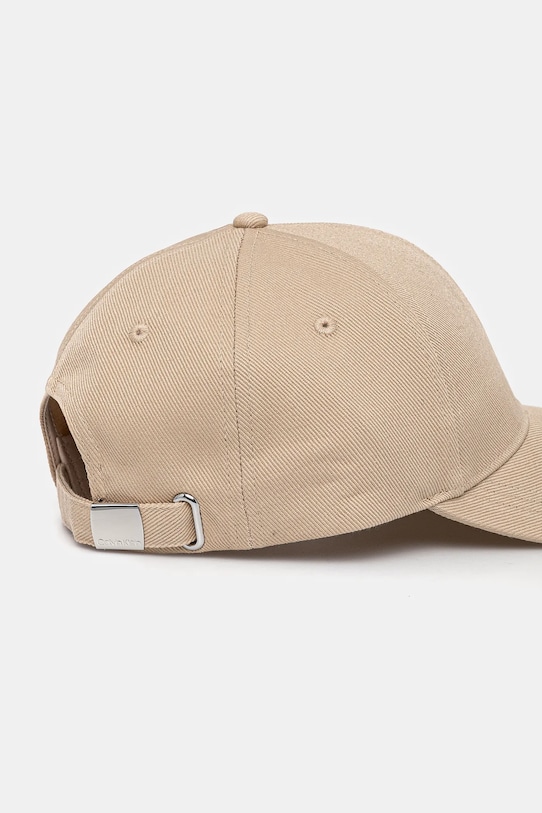 Doplnky Bavlnená šiltovka Calvin Klein K60K612910 béžová