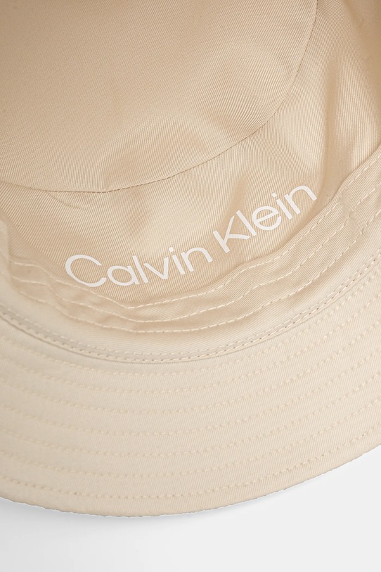 Calvin Klein berretto in cotone beige K60K613161