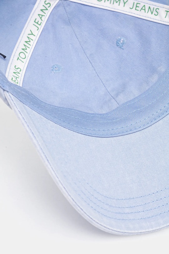 Accesorii Tommy Jeans șapcă de baseball din bumbac AW0AW17308 albastru