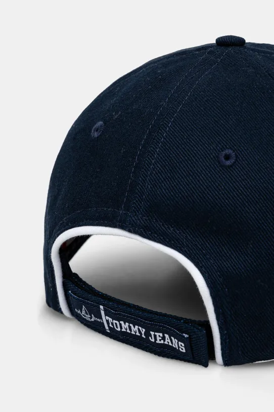 Accessori Tommy Jeans berretto da baseball in cotone AW0AW17315 blu navy