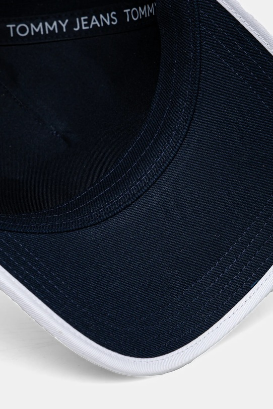 Tommy Jeans șapcă de baseball din bumbac bleumarin AW0AW17315