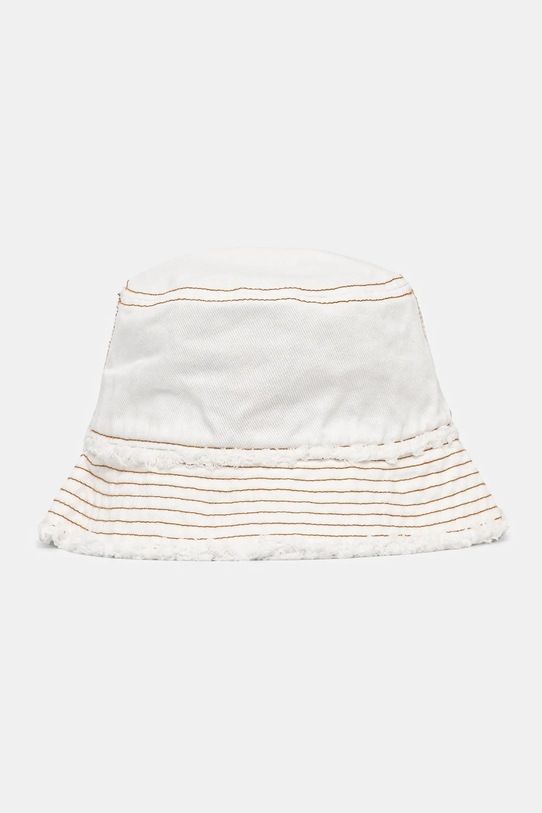 Tommy Jeans kapelusz jeansowy AW0AW17571 biały SS25