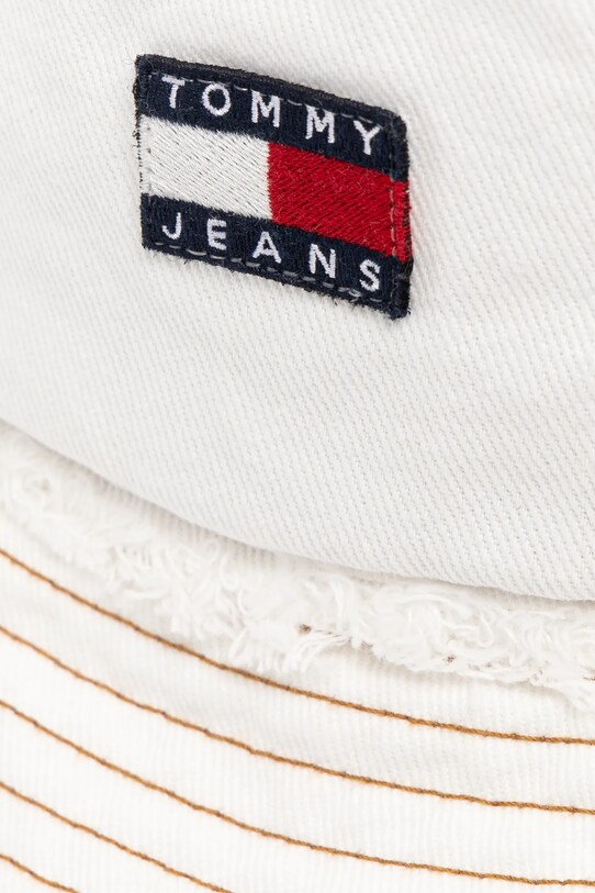 Kiegészítők Tommy Jeans farmer sapka AW0AW17571 fehér