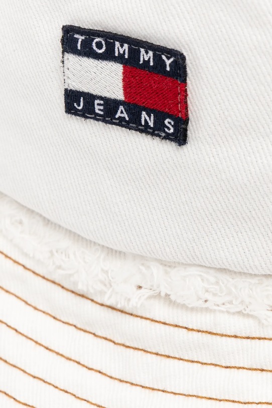 Akcesoria Tommy Jeans kapelusz jeansowy AW0AW17571 biały