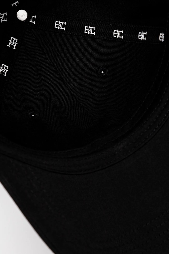 Dodatki Bombažna bejzbolska kapa Tommy Hilfiger AW0AW17128 črna