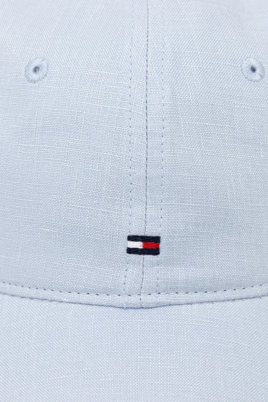 Tommy Hilfiger șapcă de in AW0AW17130 albastru SS25