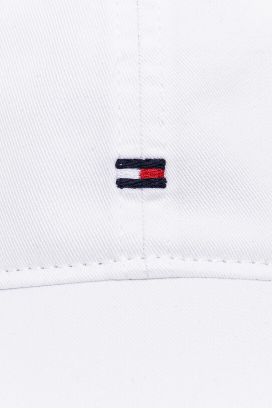 Tommy Hilfiger șapcă de baseball din bumbac AW0AW17131 alb SS25
