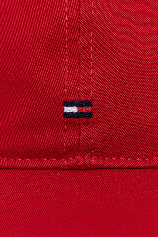 Бавовняна бейсболка Tommy Hilfiger AW0AW17131 червоний SS25