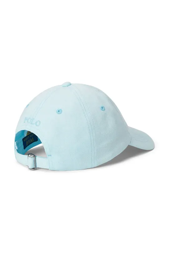 Хлопковая кепка Polo Ralph Lauren 211967365 голубой SS25