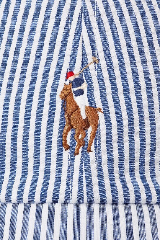 Аксесуари Бавовняна бейсболка Polo Ralph Lauren 211967368 блакитний