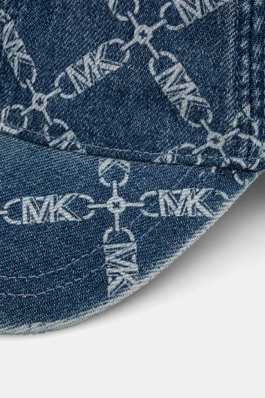 MICHAEL Michael Kors czapka z daszkiem bawełniana MS50004H2P niebieski SS25