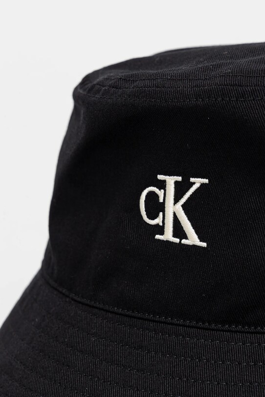 Calvin Klein Jeans kapelusz bawełniany LV04K5020G czarny SS25