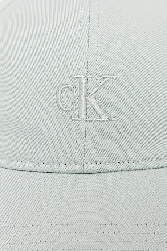 Calvin Klein Jeans șapcă de baseball din bumbac LV04K5024G verde AW25