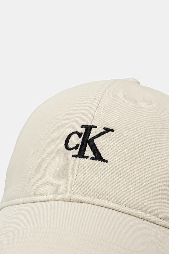 Аксессуары Хлопковая кепка Calvin Klein Jeans LV04K5024G бежевый