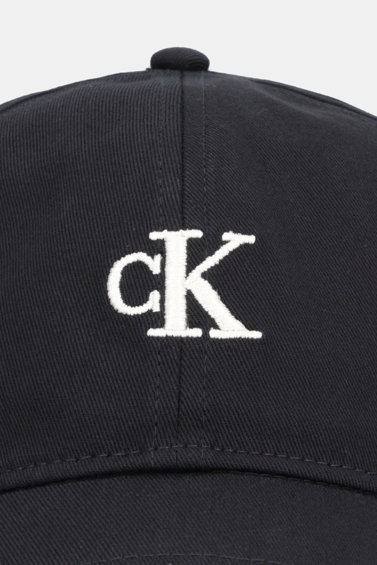 Бавовняна бейсболка Calvin Klein Jeans LV04K5024G чорний SS25