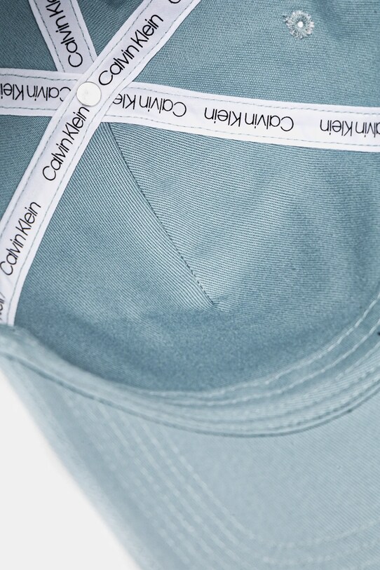 Аксессуары Хлопковая кепка Calvin Klein Jeans LV04K5027G голубой