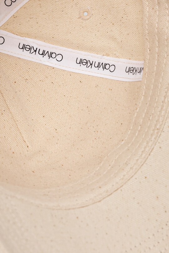 Аксессуары Хлопковая кепка Calvin Klein Jeans LV04K5049G бежевый