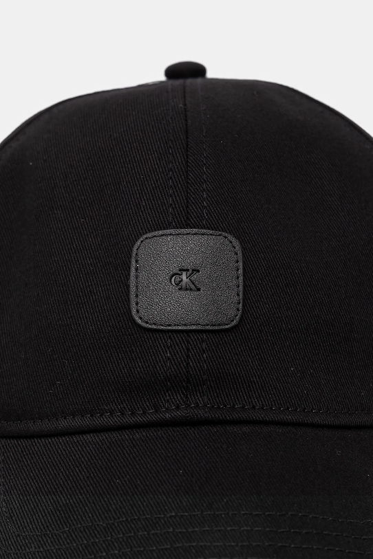 Doplnky Bavlnená šiltovka Calvin Klein Jeans LV04K5052G čierna