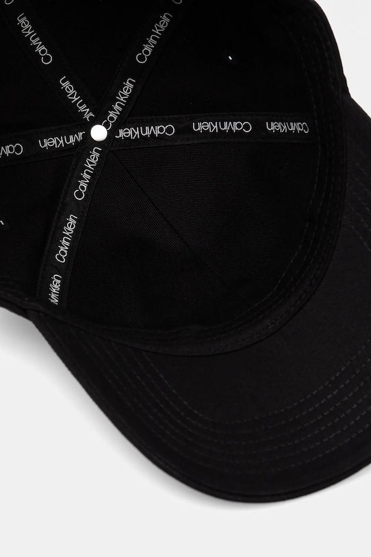 Bavlnená šiltovka Calvin Klein Jeans čierna LV04K5052G