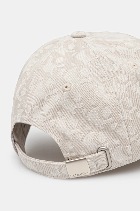 Kapa sa šiltom Calvin Klein Jeans bež LV04K5058G