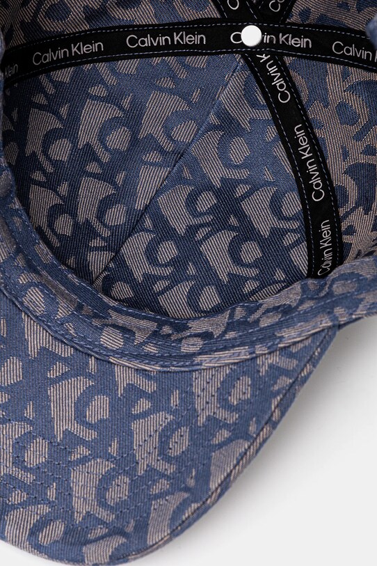 Kapa sa šiltom Calvin Klein Jeans plava LV04K5058G