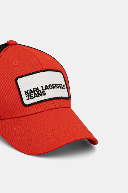 Karl Lagerfeld Jeans czapka z daszkiem A2W33089 czerwony SS25