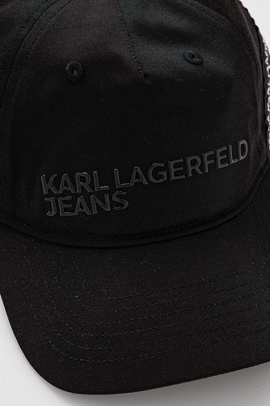 Karl Lagerfeld Jeans czapka z daszkiem A2W33026 czarny SS25