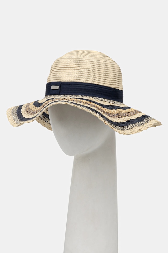 Barbour kapelusz Kelburn aplikacja beżowy LHA0579BE11