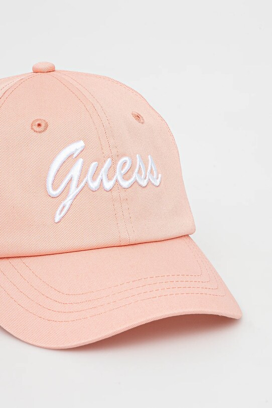 Хлопковая кепка Guess V5GZ00.WFKN0 оранжевый SS25