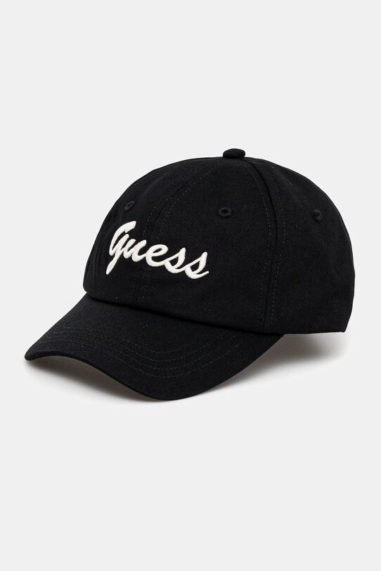Guess pamut baseball sapka aplikációval fekete V5GZ00.WFKN0