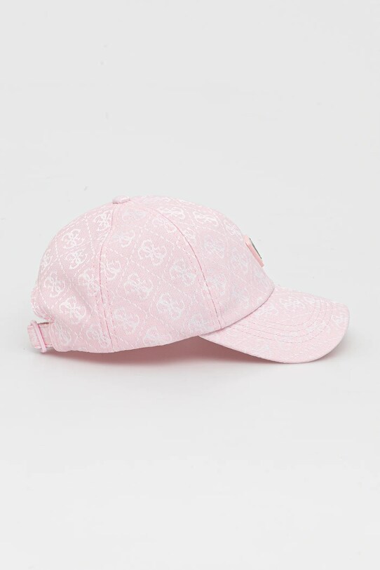 Akcesoria Guess czapka z daszkiem V5GZ03.WH492 różowy