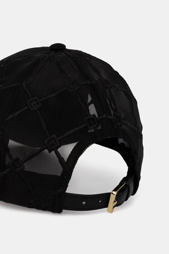 Accesorii Elisabetta Franchi șapcă de baseball din bumbac CL12F52E2 negru