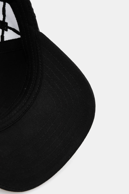 Pamučna kapa sa šiltom Elisabetta Franchi crna CL12F52E2