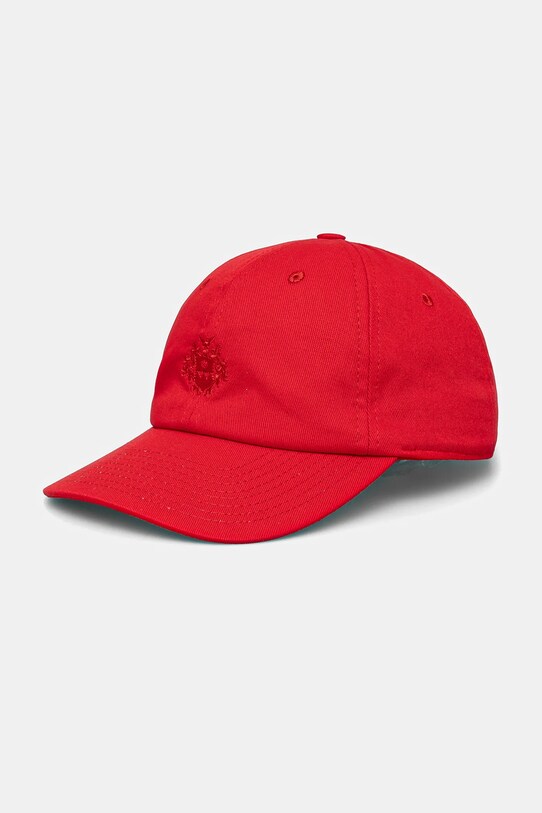 Bally șapcă de baseball din bumbac bumbac rosu WHA020