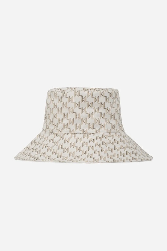 Памучна капела Karl Lagerfeld бял A2W33017