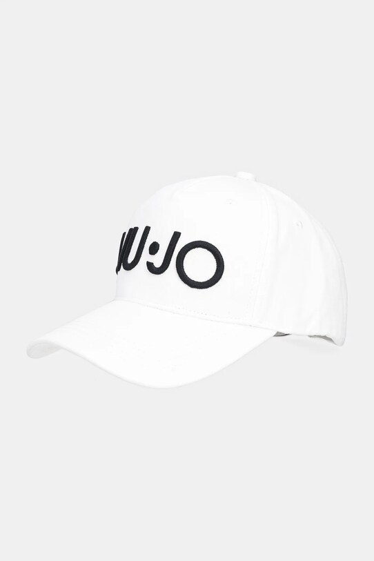 Liu Jo berretto da baseball cotone bianco VA5201.T0300