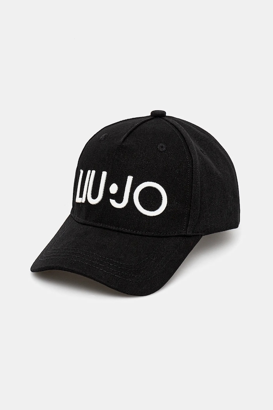 Liu Jo baseball sapka sima fekete VA5201.T0300