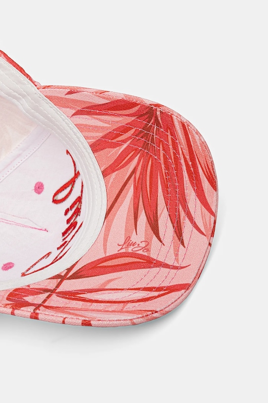 Liu Jo czapka z daszkiem różowy VA5201.T5204