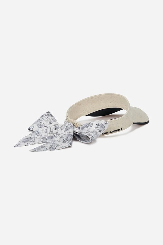Karl Lagerfeld baldachin de bumbac A2W33023 bej SS25