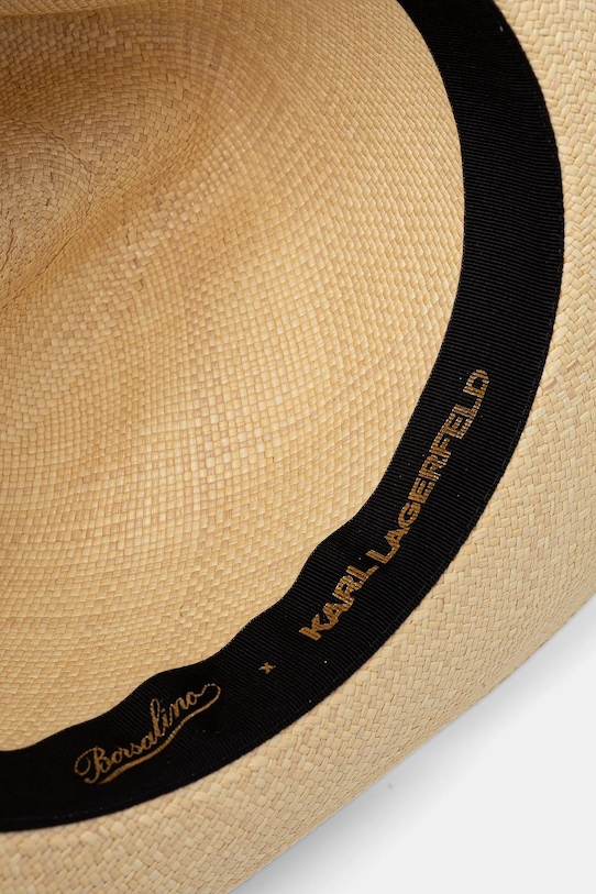 Klobouk Karl Lagerfeld béžová KL000176