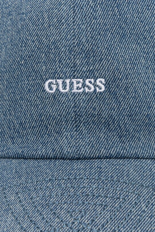 Bavlněná baseballová čepice Guess AW5322.COT01 námořnická modř SS25