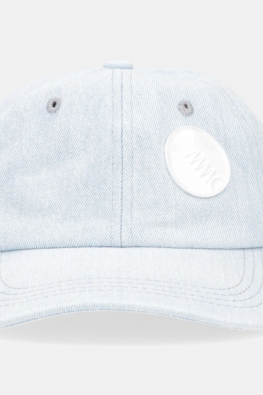 MMC STUDIO șapcă de baseball din denim SPEED.MMC albastru SS25